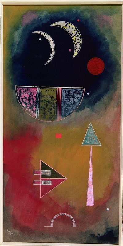 Van licht naar donker, 1930 door Wassily Kandinsky